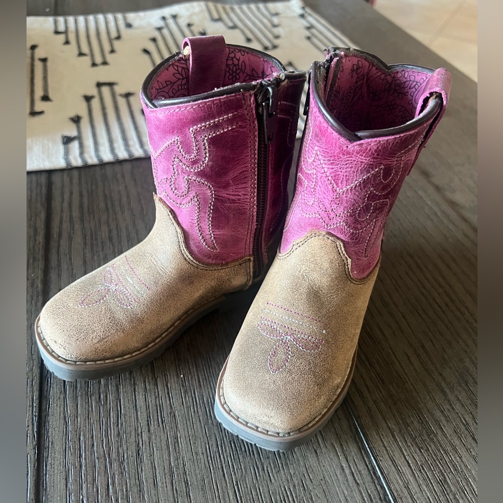 SHYANNE INFANT GIRLS' TOP WESTERN BOOTS - ROUND TOE